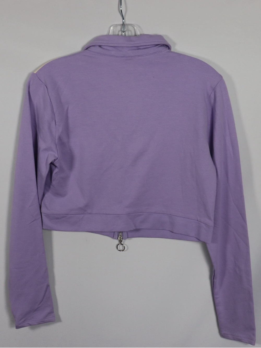 H&M Divided Cropped Zip Jacket Women’s Medium Floral Colorblock Y2K - Picture 7 of 7